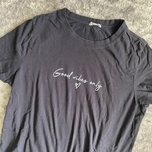 Ardene good vibes only t shirt